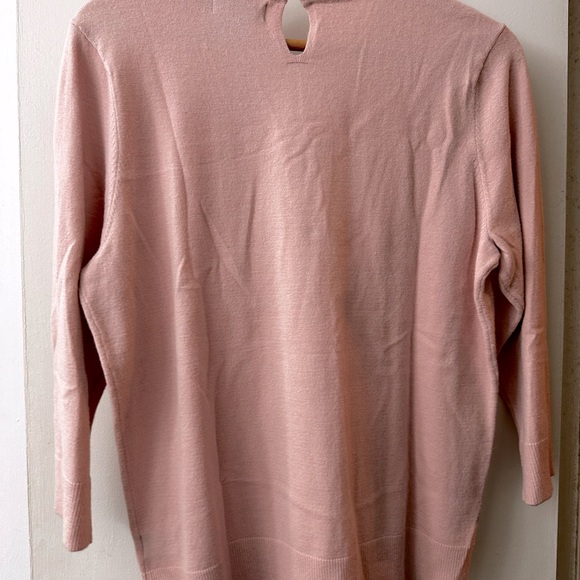 NWT...Liz Claiborne Beaded-Neck Sweater - Picture 4 of 4